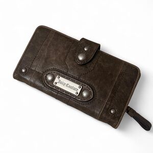 🤎LEATHER JUICY COUTURE • WALLETS AND CARDHOLDERS